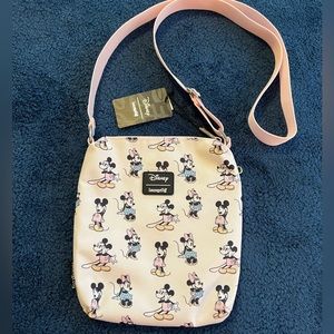LOUNGEFLY Disney Mickey & Minnie Mouse Crossbody